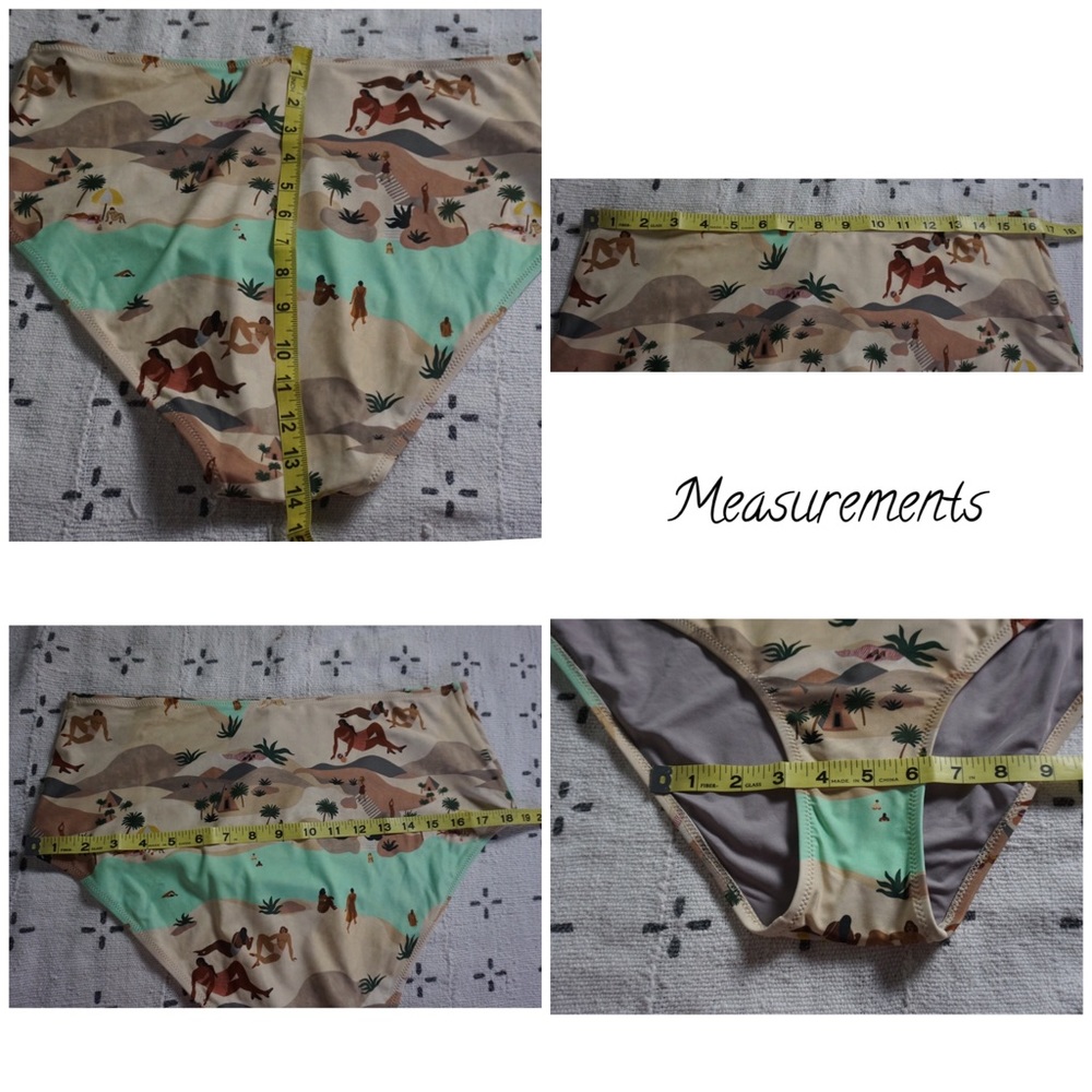 Anthropologie Way To Norway Bikini Bottoms New L - Picture 9 of 9